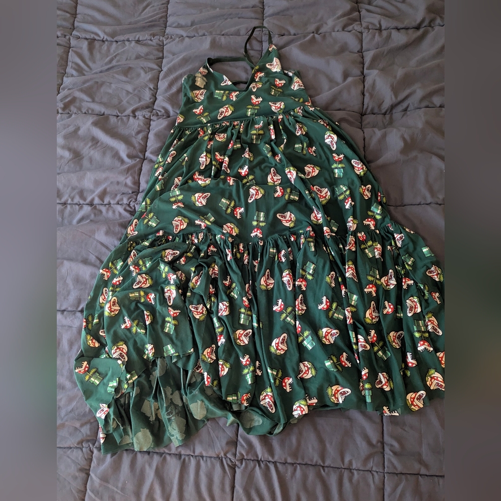 Blackmilk Piranha Plant Midaxi Nintendo Super Mario